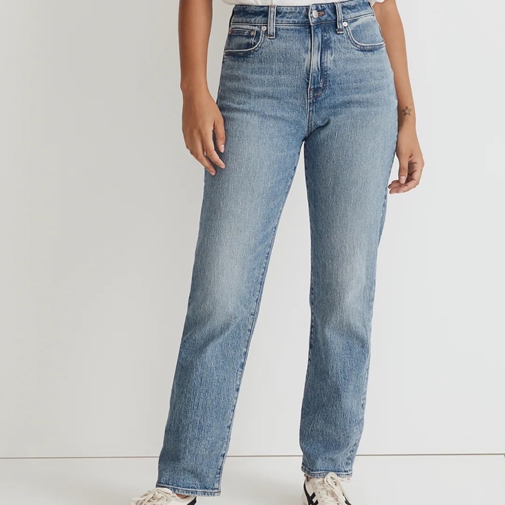 Madewell The Curvy 90’s Straight Jeans, size 26